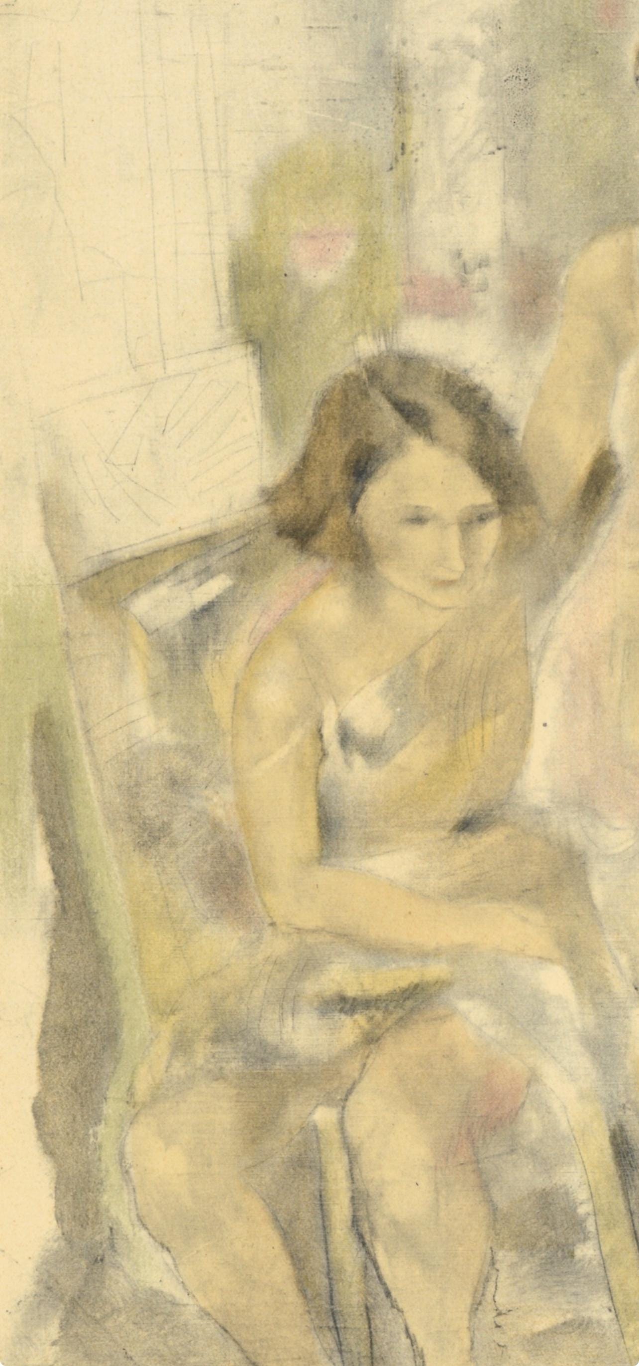 Jules Pascin, Ginette Et Mireille, Pascin, Lithograph