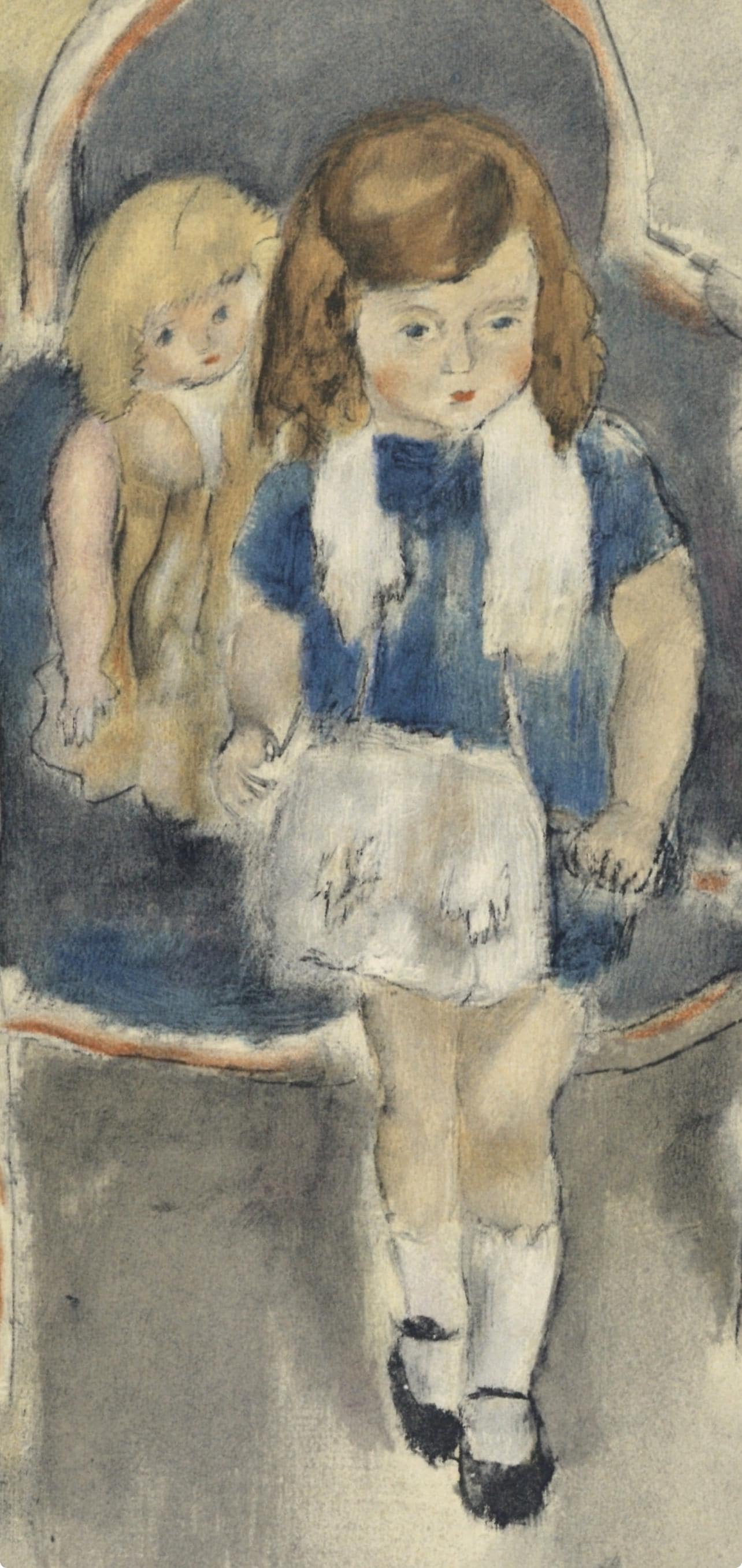 Lithograph - Jules Pascin - Jeanie Warnod - Pascin