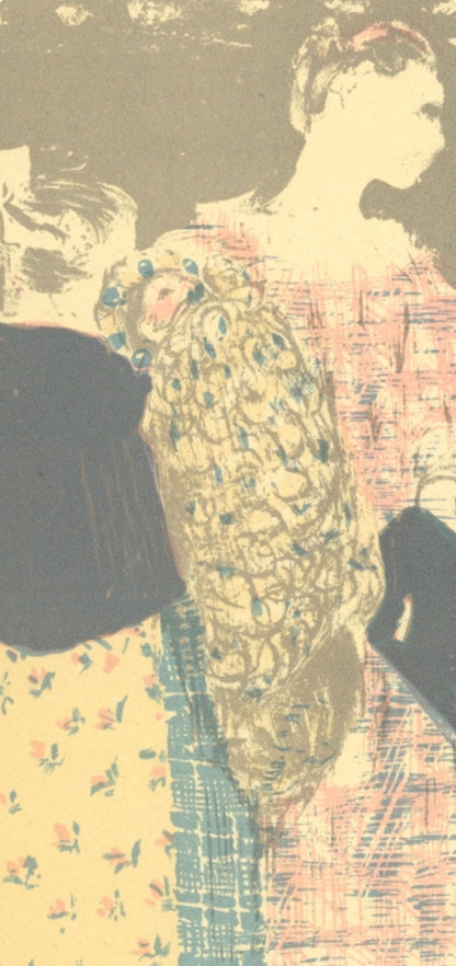 Douard Vuillard, Sur Le Pont De Leurope, L'Uvre Grav De Vuillard, Lithograph