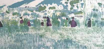 Douard Vuillard, A Travers Champs, L'Uvre Grav De Vuillard, Lithograph