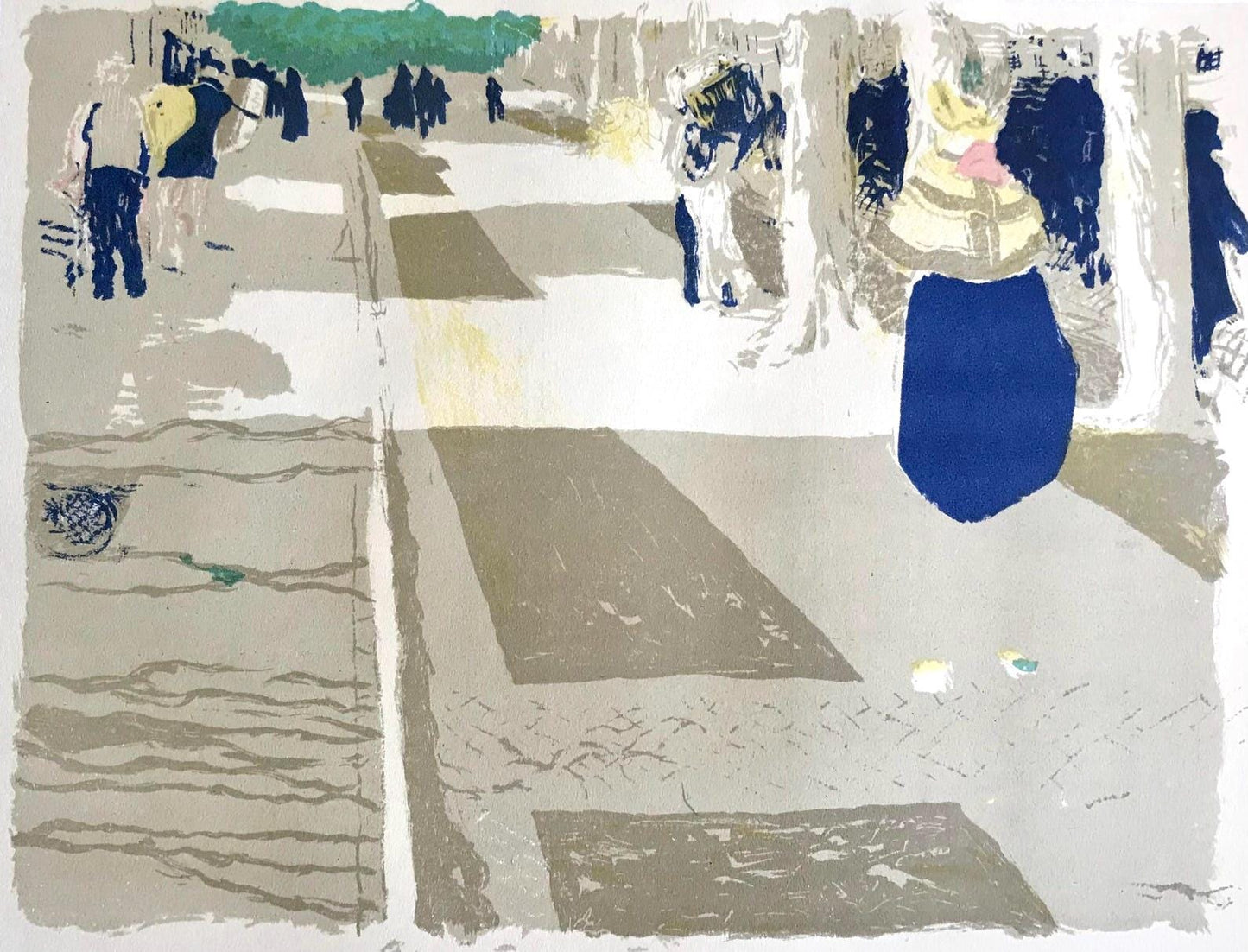 Douard Vuillard, Lavenue, L'Uvre Grav De Vuillard, Lithograph
