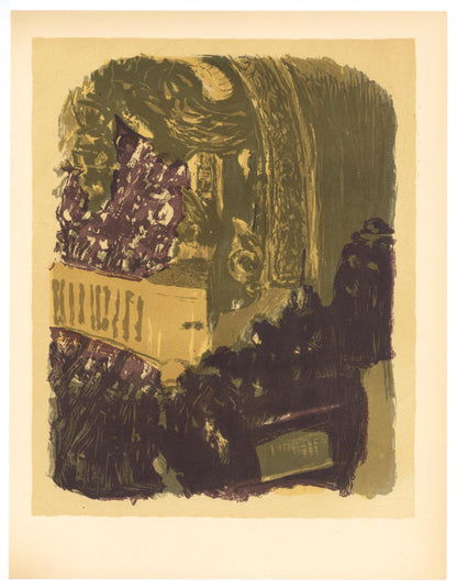 Douard Vuillard, Une Galerie Au Gymnase, L'Uvre Grav De Vuillard, Lithograph