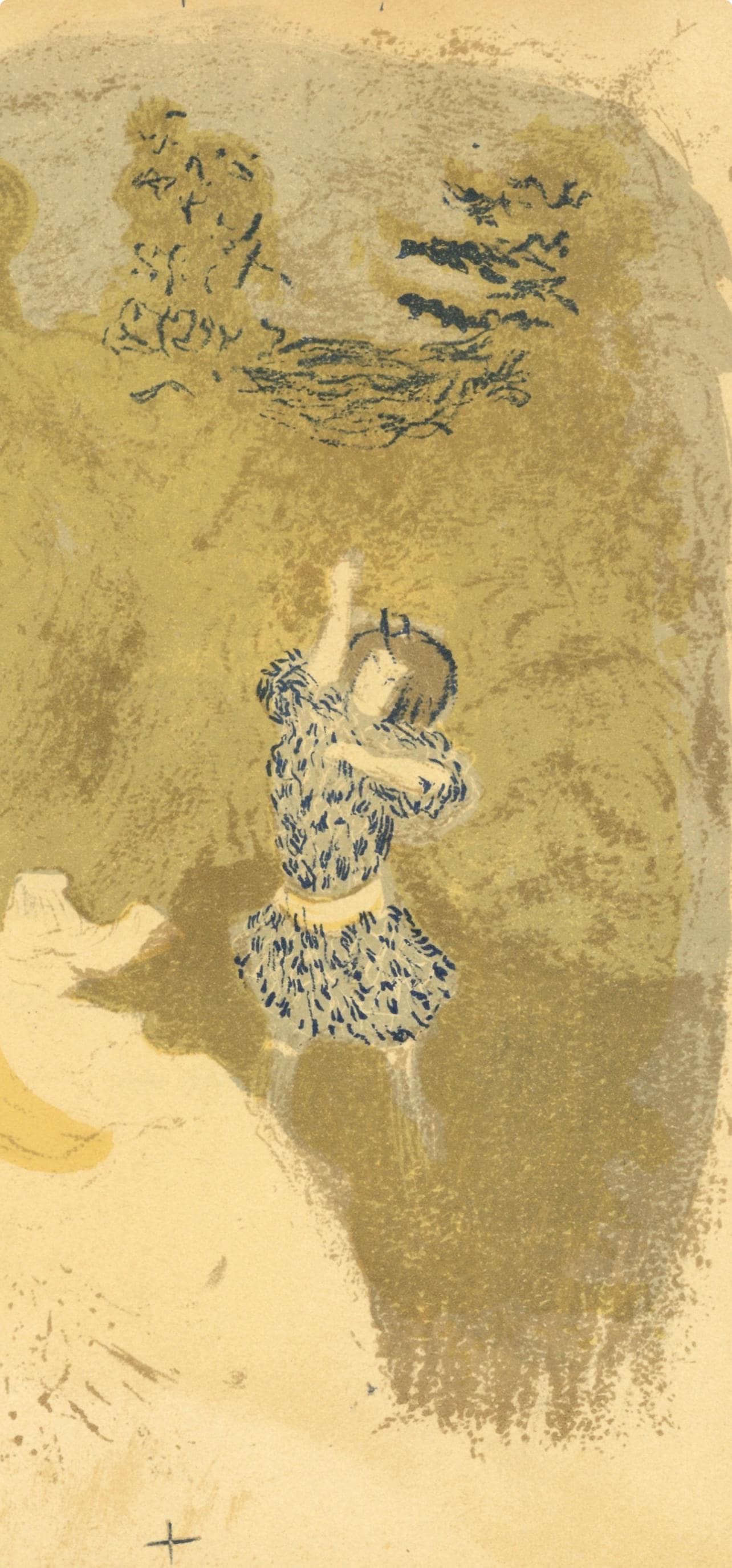 Douard Vuillard, La Petite Fille Au Volant, L'Uvre Grav De Vuillard, Lithograph