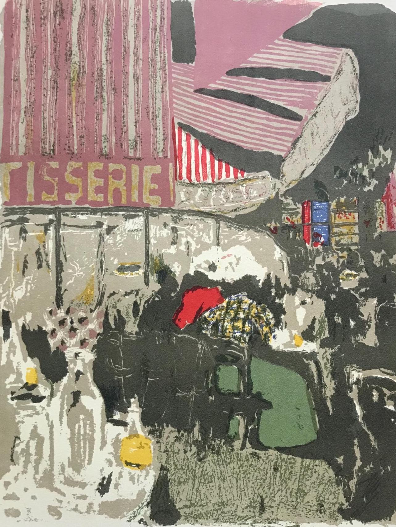 Douard Vuillard, La Ptisserie, L'Uvre Grav De Vuillard, Lithograph