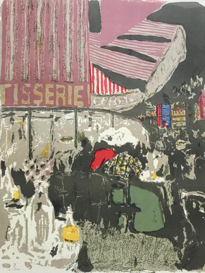 Douard Vuillard, La Ptisserie, L'Uvre Grav De Vuillard, Lithograph