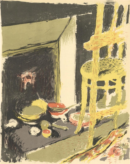 Douard Vuillard, Latre, L'Uvre Grav De Vuillard, Lithograph