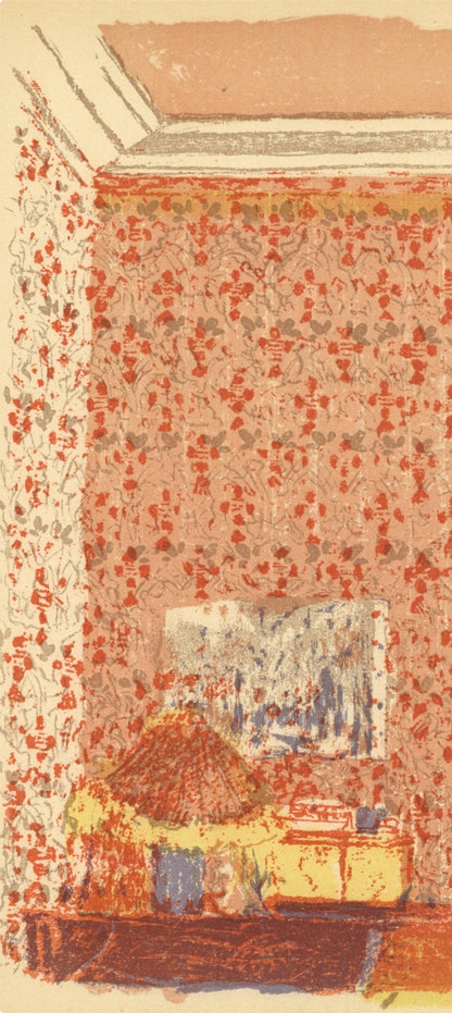 Douard Vuillard, Intrieur Aux Tentures Roses, L'Uvre Grav De Vuillard, Lithograph