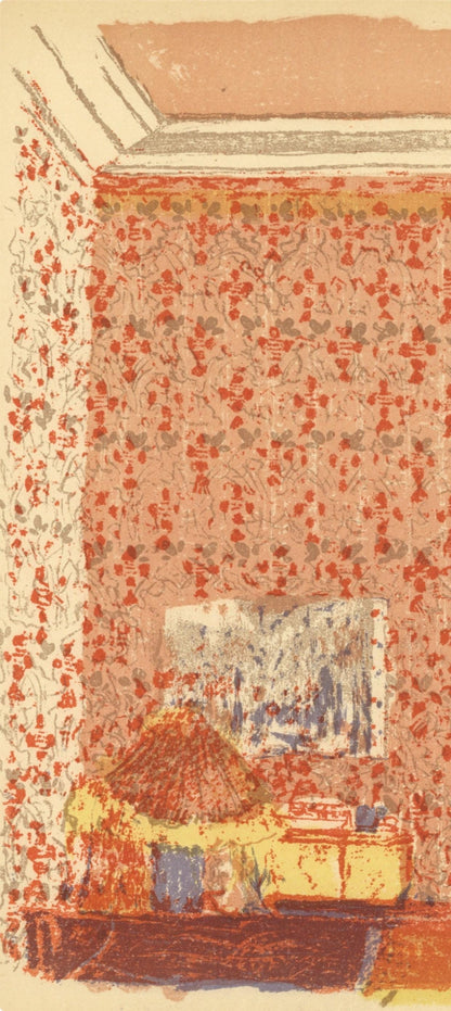 Douard Vuillard, Intrieur Aux Tentures Roses, L'Uvre Grav De Vuillard, Lithograph