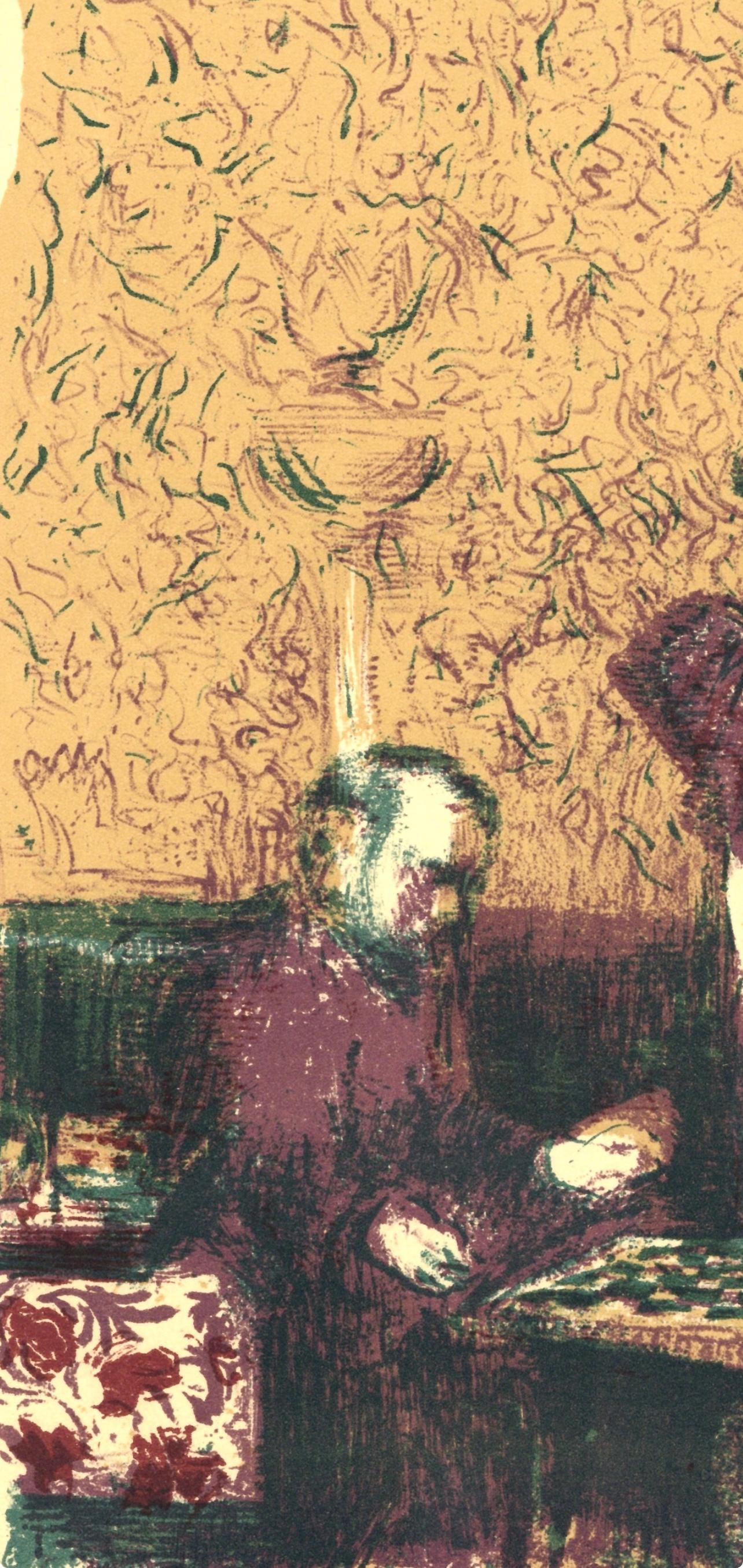 Douard Vuillard, La Partie De Dames, L'Uvre Grav De Vuillard, Lithograph