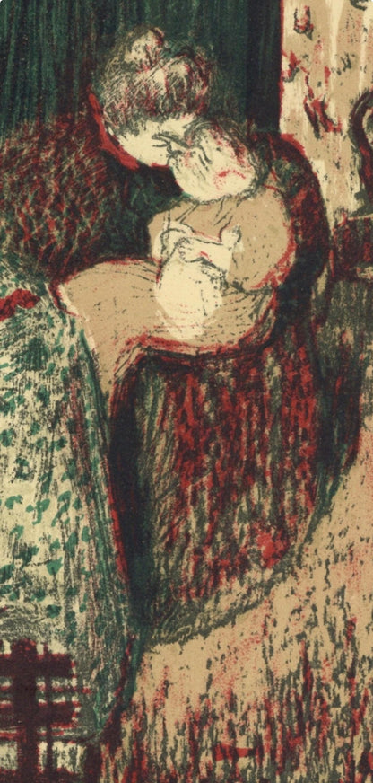 Douard Vuillard, Maternit, L'Uvre Grav De Vuillard, Lithograph