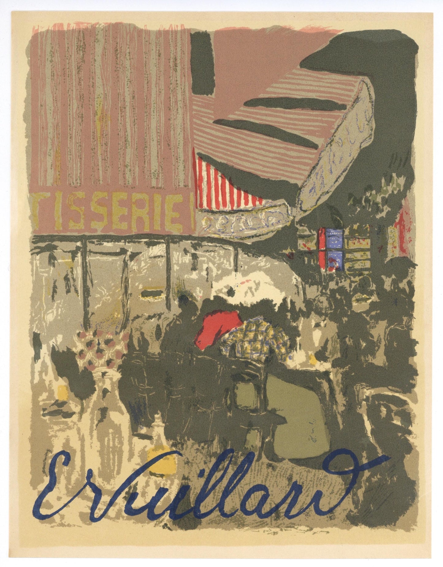 Douard Vuillard, La Ptisserie, L'Uvre Grav De Vuillard, Lithograph