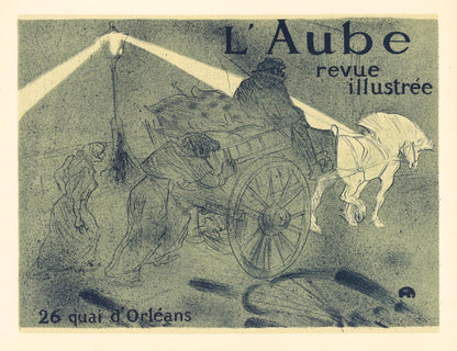 Henri De Toulouse-Lautrec, Laube, Revue Illustre, Les Affiches De Toulouse-Lautrec, Lithograph