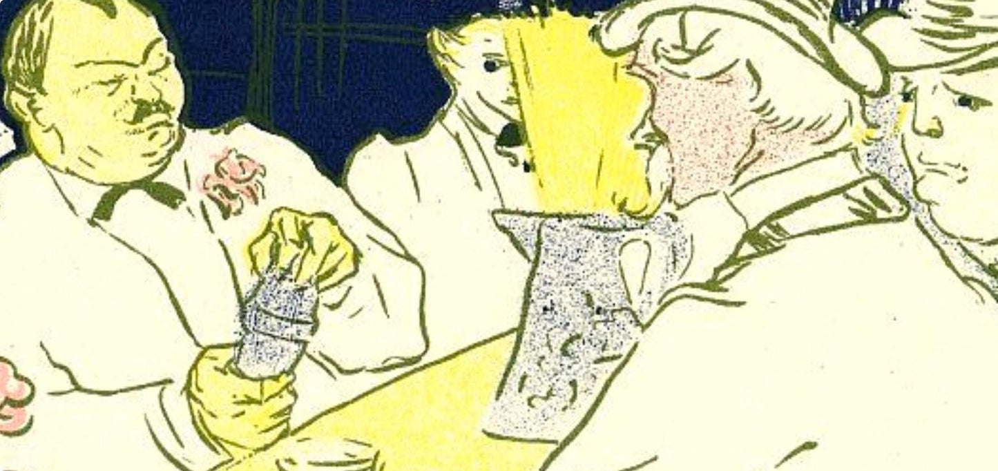 Henri De Toulouse-Lautrec, Irish And American Bar, Rue Royale, The Chap Book, Les Affiches De