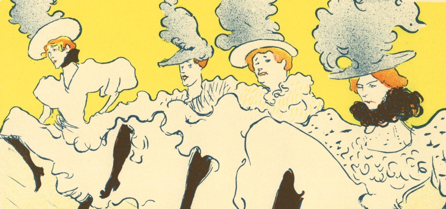 Henri De Toulouse-Lautrec, La Troupe De Mlle Nglantine, Les Affiches De Toulouse-Lautrec, Lithograph