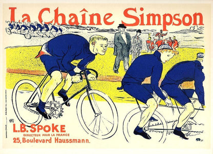 Henri De Toulouse-Lautrec, Le Chaine Simpson, Les Affiches De Toulouse-Lautrec, Lithograph