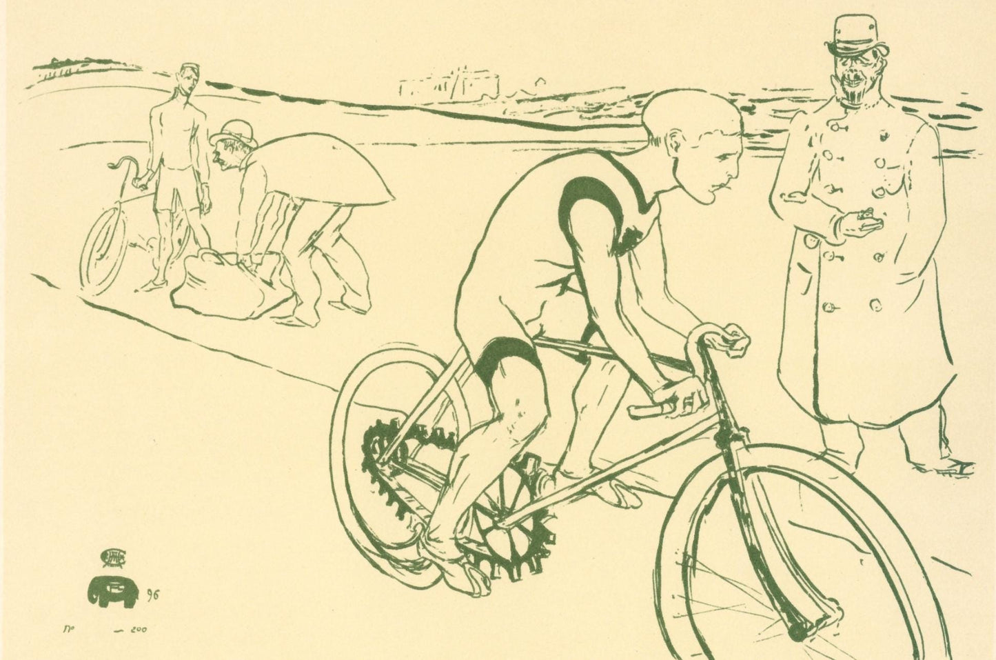 Henri De Toulouse-Lautrec, Cycle Michael, Les Affiches De Toulouse-Lautrec, Lithograph