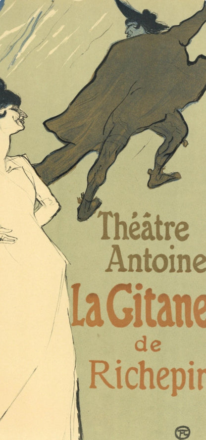 Henri De Toulouse-Lautrec, La Gitane, Les Affiches De Toulouse-Lautrec, Lithograph
