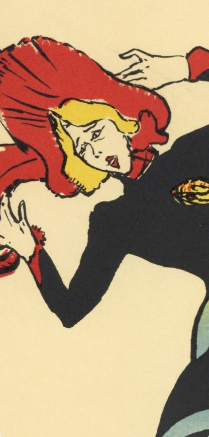 Henri De Toulouse-Lautrec, Jane Avril, Les Affiches De Toulouse-Lautrec, Lithograph