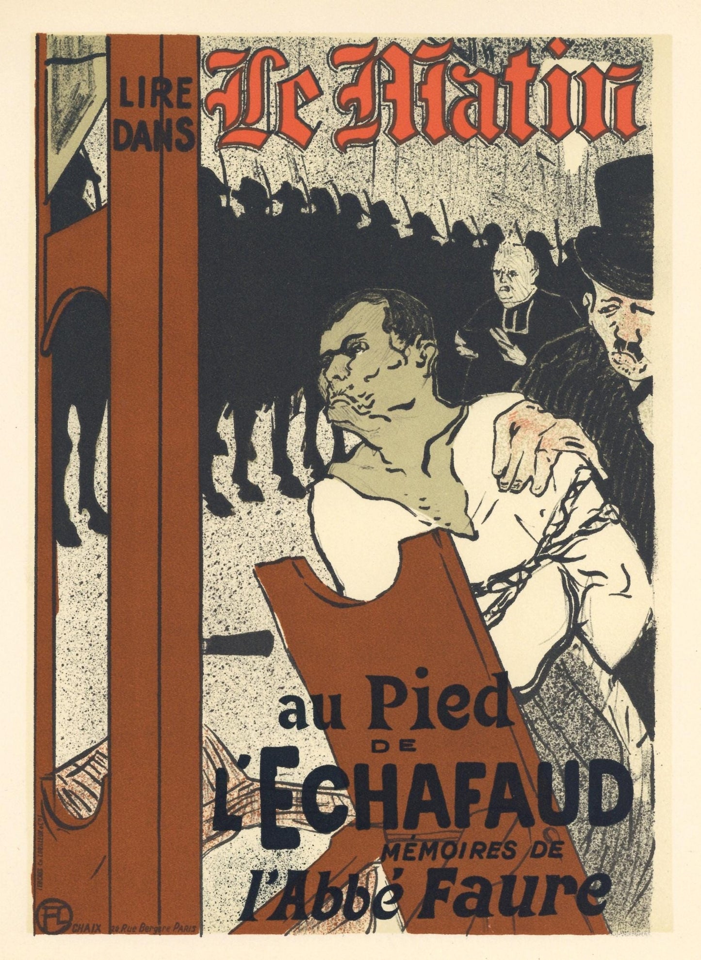 Henri De Toulouse-Lautrec, Le Matin, Les Affiches De Toulouse-Lautrec, Lithograph