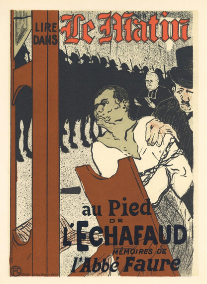 Henri De Toulouse-Lautrec, Le Matin, Les Affiches De Toulouse-Lautrec, Lithograph