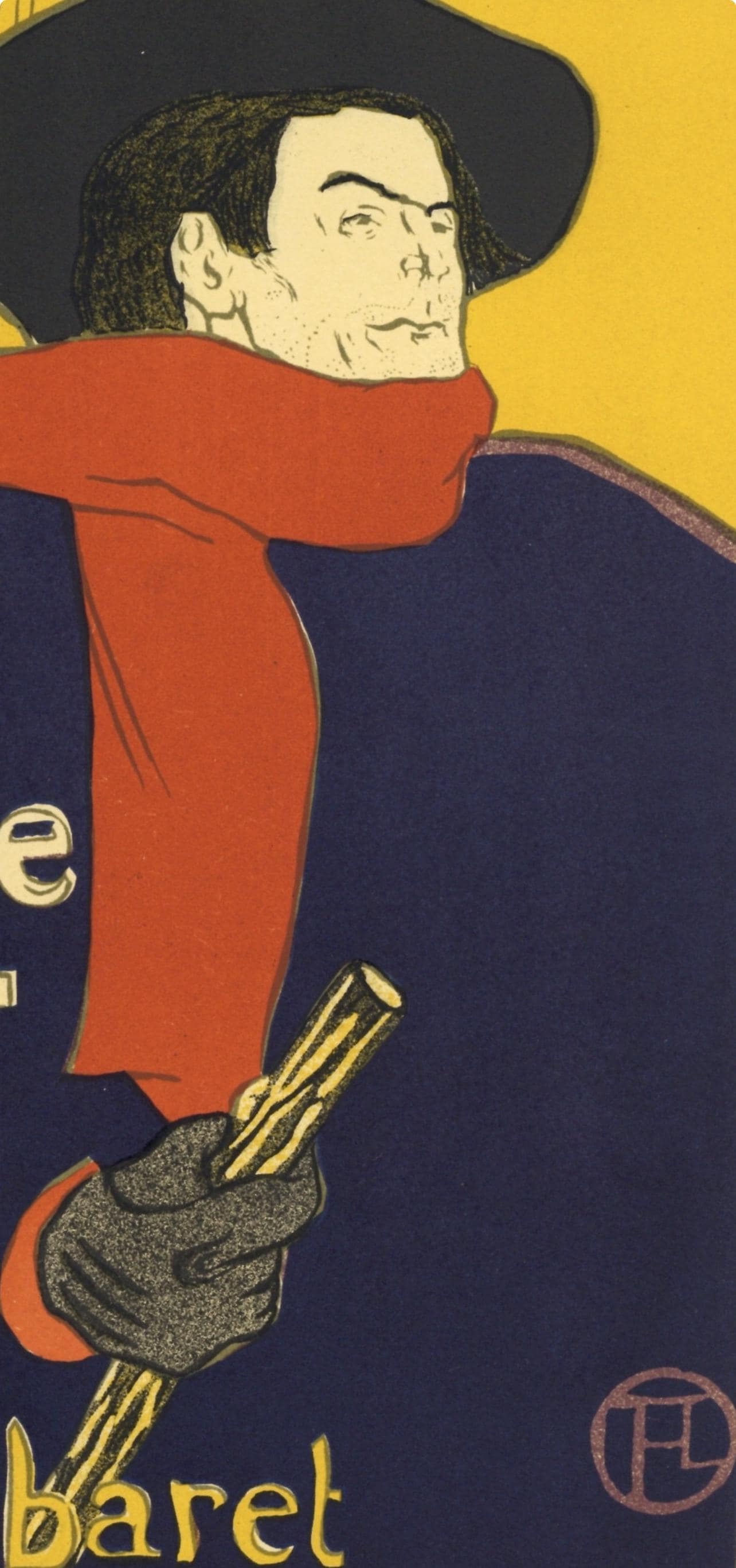 Henri De Toulouse-Lautrec, Aristide Bruant, Eldorado, Les Affiches De Toulouse-Lautrec, Lithograph