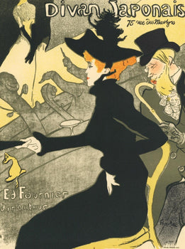 Henri De Toulouse-Lautrec, Le Divan Japonais, Les Affiches De Toulouse-Lautrec, Lithograph