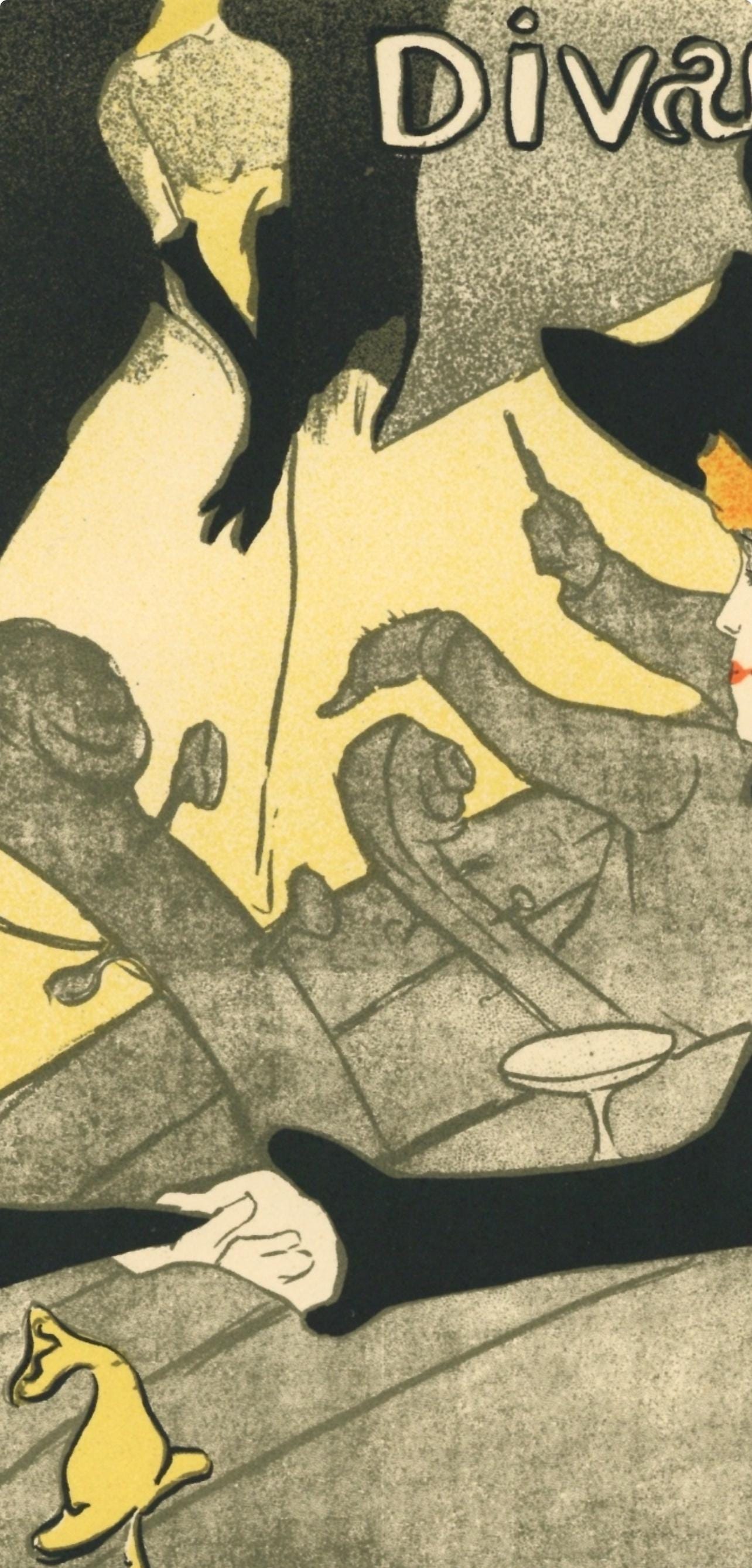 Henri De Toulouse-Lautrec, Le Divan Japonais, Les Affiches De Toulouse-Lautrec, Lithograph