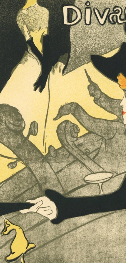 Henri De Toulouse-Lautrec, Le Divan Japonais, Les Affiches De Toulouse-Lautrec, Lithograph