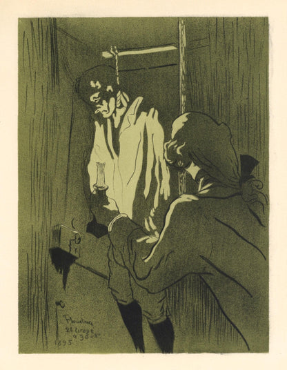 Henri De Toulouse-Lautrec, Le Pendu, Les Affiches De Toulouse-Lautrec, Lithograph