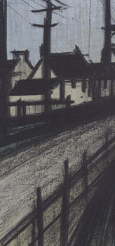 Bernard Buffet, La Route Du Village, Lithographs 1952-1966, Lithograph