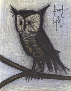 Bernard Buffet, Le Petit Hibou, Lithographs 1952-1966, Lithograph