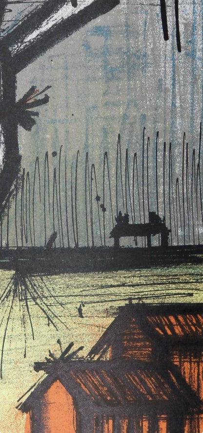 Bernard Buffet, A La Plage, Lithographs 1952-1966, Lithograph