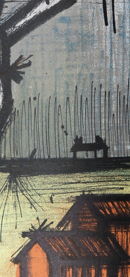 Bernard Buffet, A La Plage, Lithographs 1952-1966, Lithograph