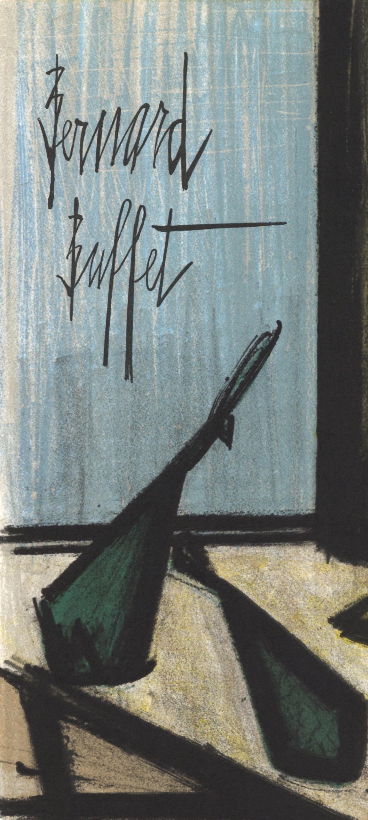 Bernard Buffet, Nature Morte A La Bouteille, Lithographs 1952-1966, Lithograph