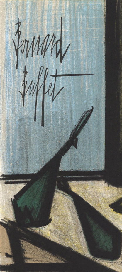 Bernard Buffet, Nature Morte A La Bouteille, Lithographs 1952-1966, Lithograph