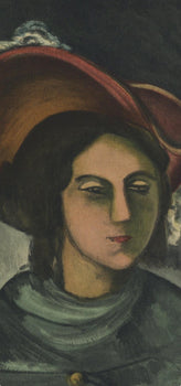 Maurice De Vlaminck, Portrait De Madeleine, Vlaminck, Lithograph