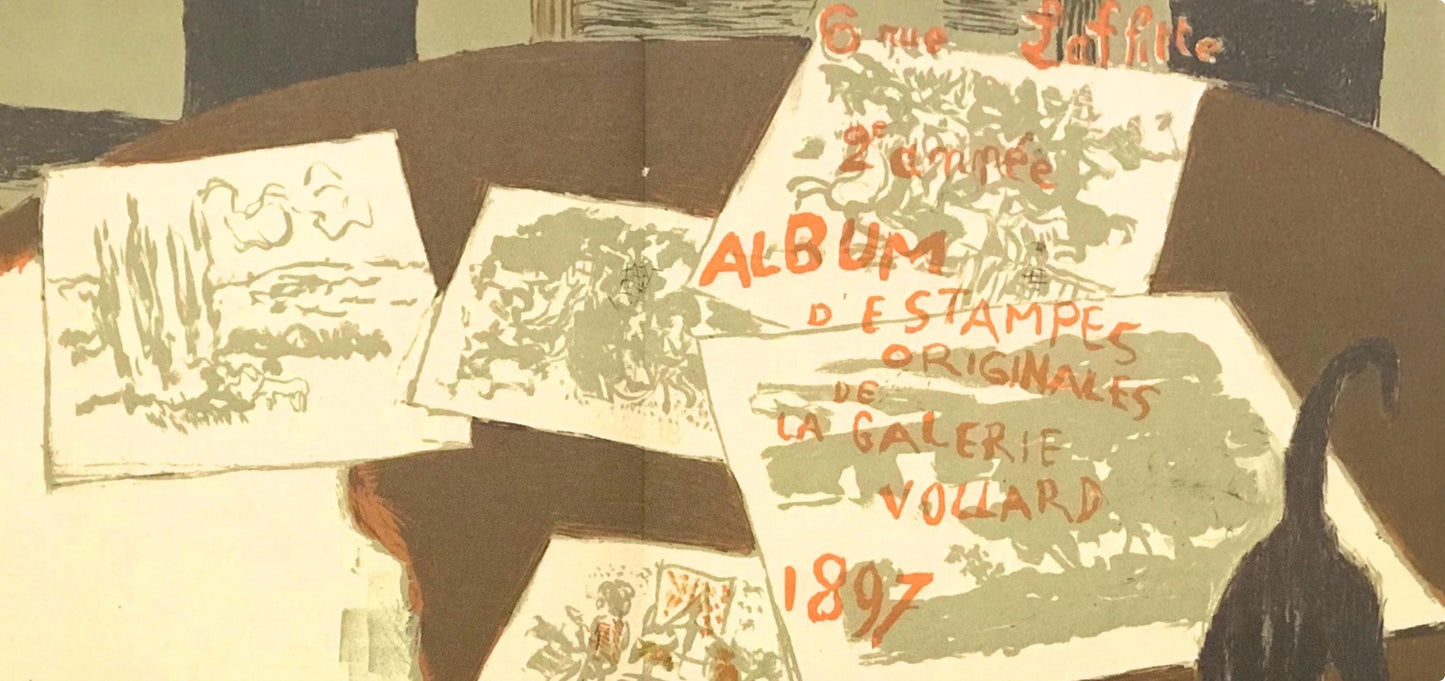 Pierre Bonnard, Couverture, Bonnard Lithographe, Lithograph