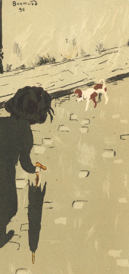 Pierre Bonnard, La Petite Blanchisseuse, Bonnard Lithographe, Lithograph