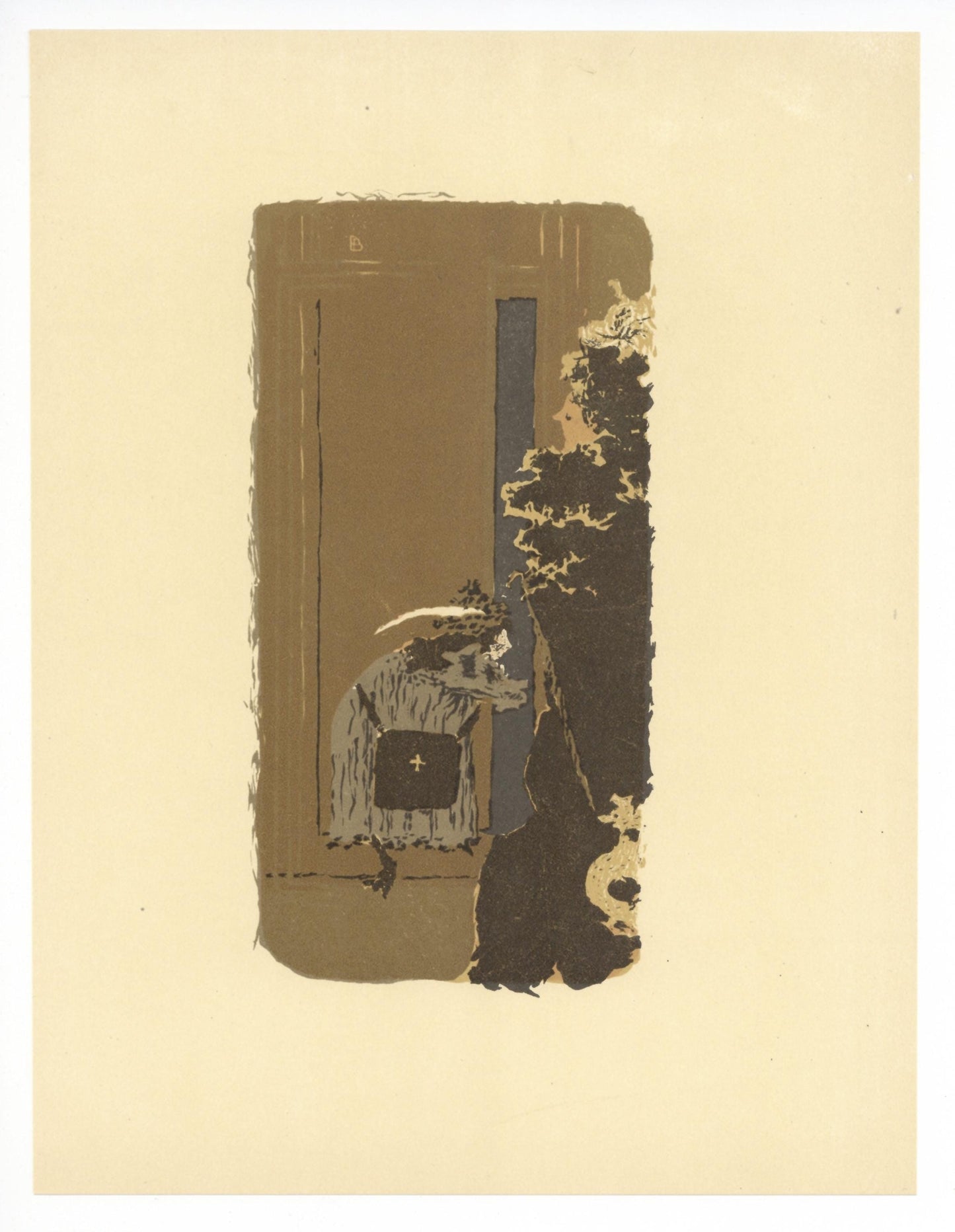 Pierre Bonnard, Dans La Rue, Bonnard Lithographe, Lithograph