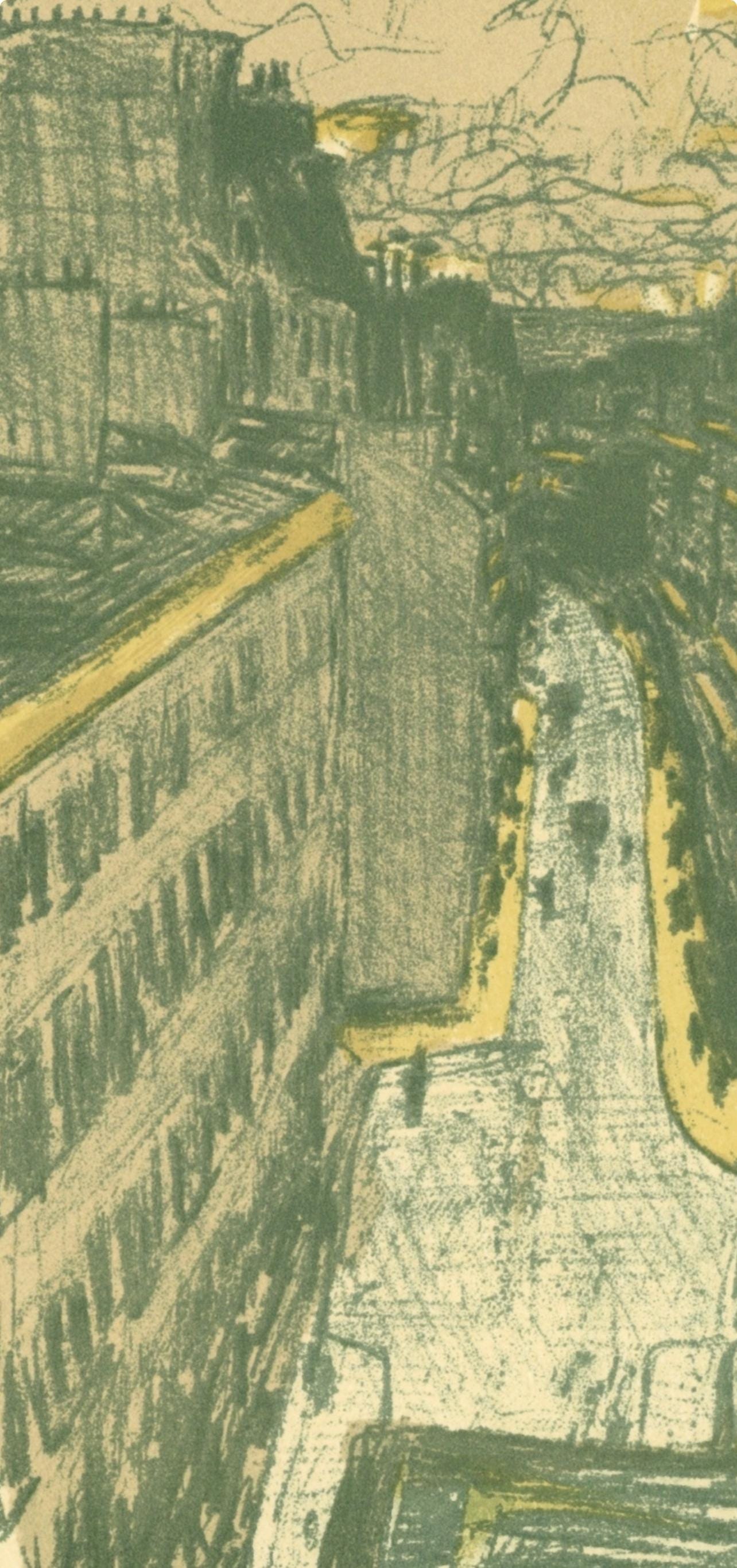 Pierre Bonnard, Rue Vue Den Haut, Bonnard Lithographe, Lithograph