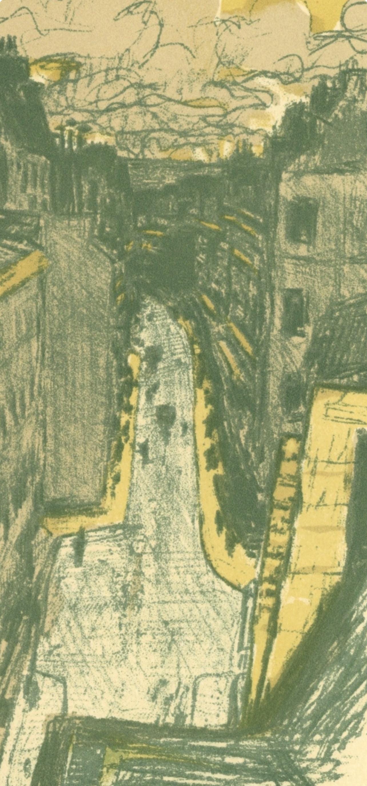 Pierre Bonnard, Rue Vue Den Haut, Bonnard Lithographe, Lithograph