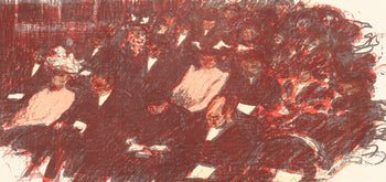 Pierre Bonnard, Au Thatre, Bonnard Lithographe, Lithograph