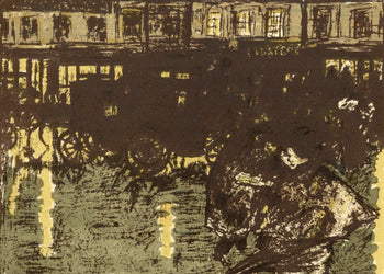 Pierre Bonnard, Rue Le Soir Sous La Pluie, Bonnard Lithographe, Lithograph