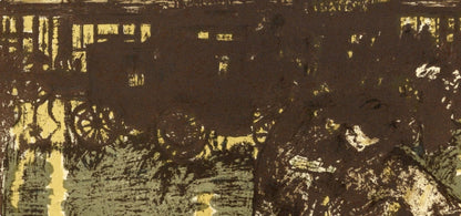 Pierre Bonnard, Rue Le Soir Sous La Pluie, Bonnard Lithographe, Lithograph