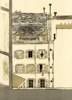 Pierre Bonnard, Maison Dans La Cour, Bonnard Lithographe, Lithograph