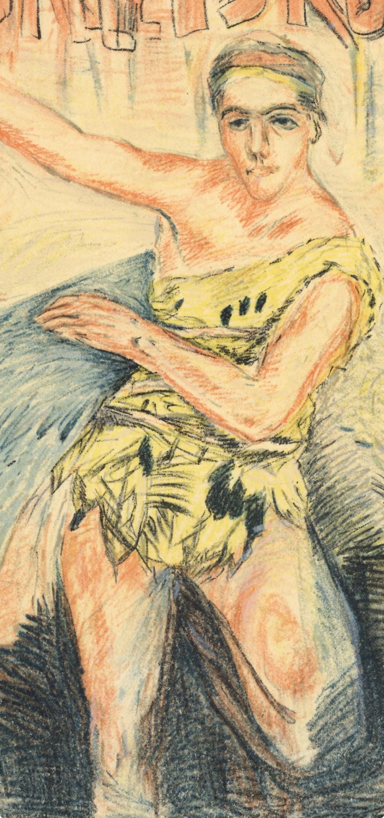 Pierre Bonnard, Affiche Pour Les Ballets Russes, Bonnard Lithographe, Lithograph