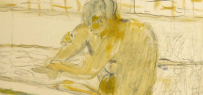 Pierre Bonnard, Femme Assise Dans Sa Baignoire, Bonnard Lithographe, Lithograph