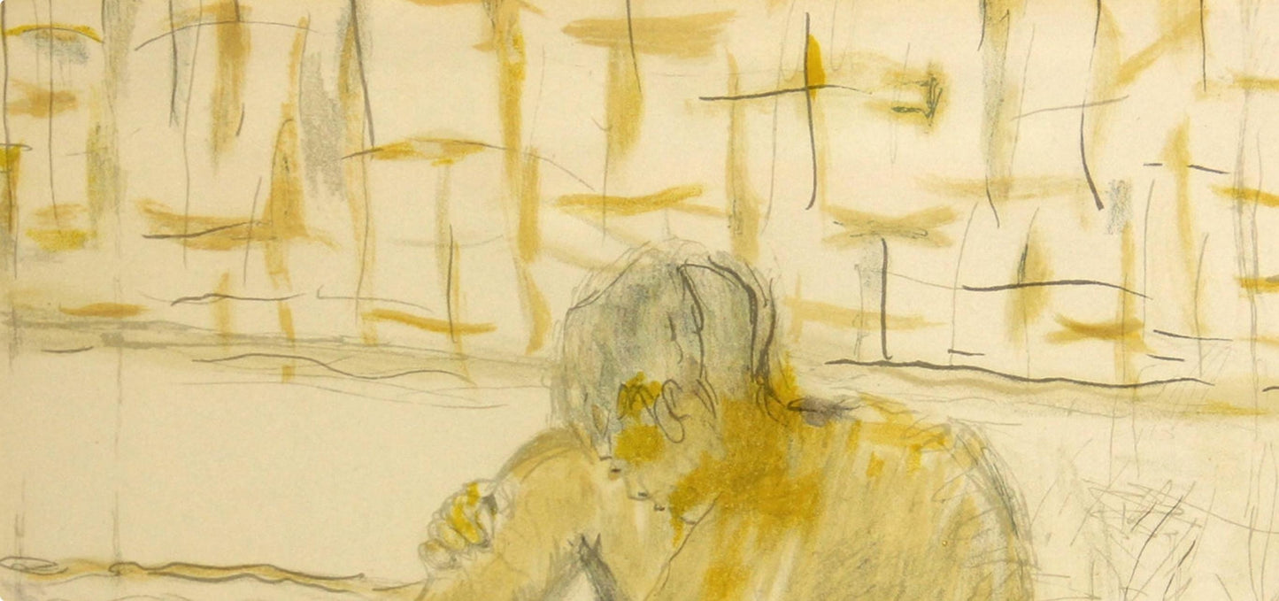 Pierre Bonnard, Femme Assise Dans Sa Baignoire, Bonnard Lithographe, Lithograph