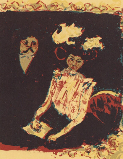 Pierre Bonnard, Frontispiece, Bonnard Lithographe, Lithograph