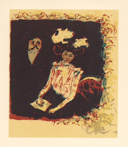 Pierre Bonnard, Frontispiece, Bonnard Lithographe, Lithograph